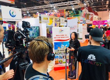 CNBC INTERVIEW HO CHI MINH TOURISM AT WORLD TRAVEL MARKET 4/11/2019