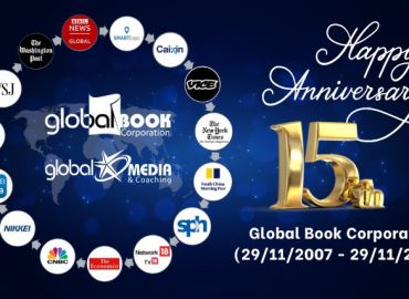 Global Book Corporation marks its 15th anniversary with five noteworthy accomplishments