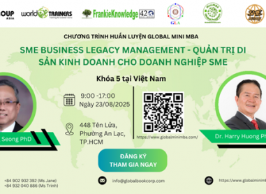 GLOBAL MINI MBA: QUẢN TRỊ DI SẢN KINH DOANH CHO DOANH NGHIỆP SME