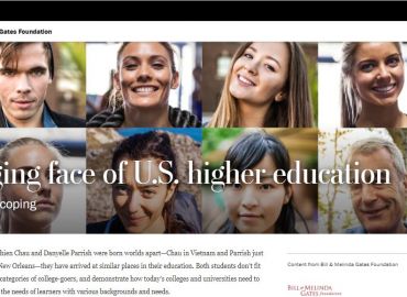 Quỹ Bill & Melinda Gates quảng bá trên báo The Washington Post